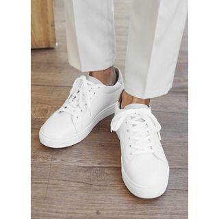Hidden-heel Two-tone Sneakers