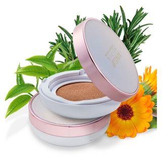 Makeup Helper - Double Cushion Green Tea Blossom (#22 Pink Beige) 13g