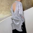 Cupra Open Back Shirt Light Gray - One Size
