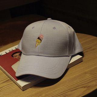 Ice Cream Embroidered Baseball Cap