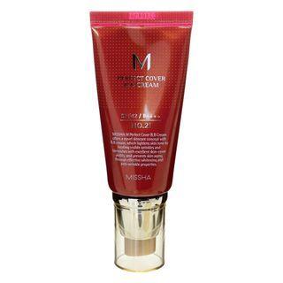 Missha - M Perfect Cover Bb Cream Spf42 Pa+++ (#21 Light Beige) 50ml #21 Light Beige - 50ml