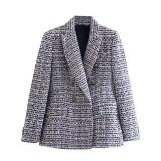 Double-breasted Blazer / Mini Pencil Skort