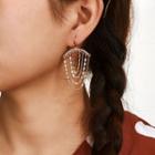 Fringed Drop Earring C16109 - 1 Pair - One Size