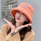 Tulip Faux Shearling Bucket Hat