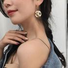 Disc Earring Gold - One Size
