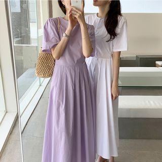 Short Sleeve Two-way Shirtdress