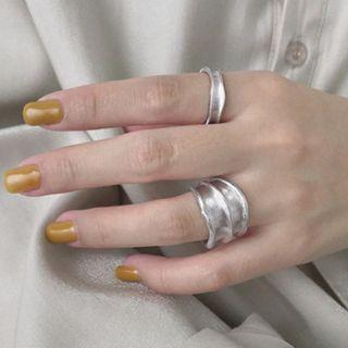 Irregular Wide Open Ring