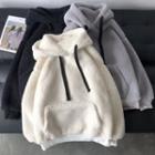Coral Fleece Sweatshirt