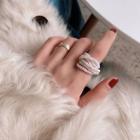 Freshwater Pearl Layered Ring Freshwater Pearl Layered Ring - One Size