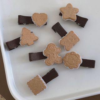 Cookie Hair Clip (various Designs)