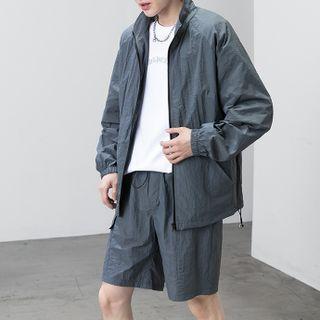 Set: Zip Jacket + Cargo Shorts