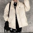 Logo Padded Zip-up Jacket