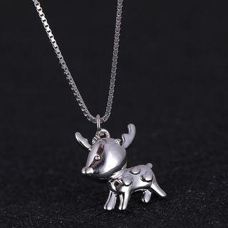 Deer Pendant Necklace