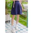 Short Pleated Hanbok Skirt