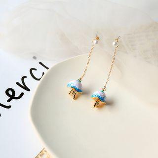 Jellyfish Dangle Earring 1 Pair - 6186 - One Size