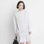 Round Collar Shirtdress