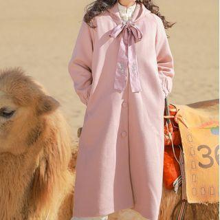 Singe-breasted Midi Coat