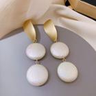 Pearl Dangle Earring 1 Pair - Pearl - One Size