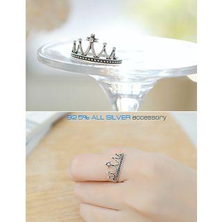 Crown Silver Ring