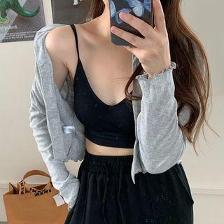 Spaghetti Strap Top / Cardigan / Sweatpants
