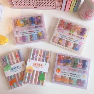 Set Of 4 / 6: Highlighter (various Designs)