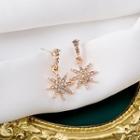 Star Rhinestone Dangle Earring E2951 - As Shown In Figure - One Size