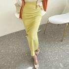 H-line Long Pastel Skirt