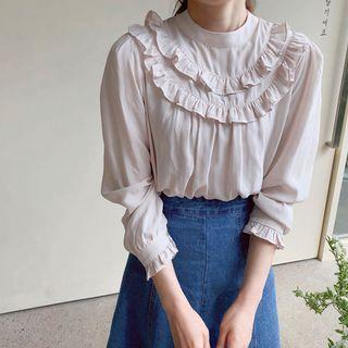 Frill-layered Blouse