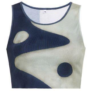 Taichi Print Tank Top
