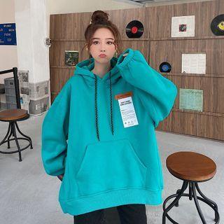 Applique Loose-fit Hoodie