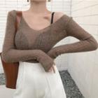 Knit Long-sleeve Top