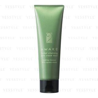 Kose - Awake Herbal Vitalizing Pure Cream Wash 136g