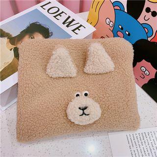 Furry Sheep Clutch Brown - One Size