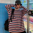 Long-sleeve Striped T-shirt Stripes - Multicolour - One Size