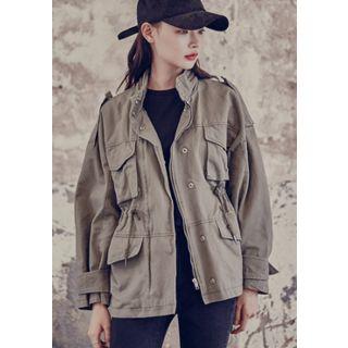 Washed Military Jacket