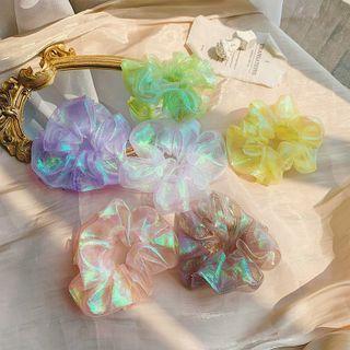 Iridescent Mesh Hair Tie