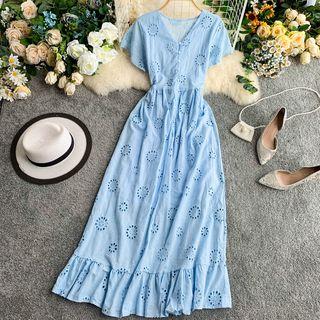 V-neck Cutout Sundress