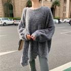 Asymmetrical Long Sweater