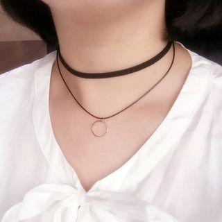 Double Strand Circle Choker