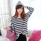 Long Sleeves Striped Top