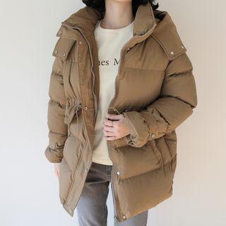 Hood Drawcord Puffer Jacket