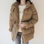 Hood Drawcord Puffer Jacket