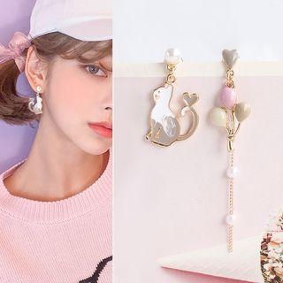 Asymmetric Cat Earring
