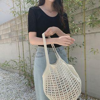 Punch Knit Beach Bag