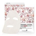 Natural Pacific - 100% Organic Cotton Sheet Mask Set Camellia 6pcs 25g X 6pcs