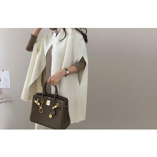 Round-neck Cape Cardigan