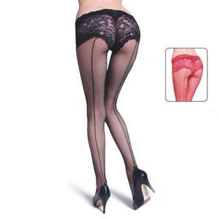 Lace Fishnet Tights