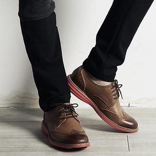 Wing-tip Oxfords