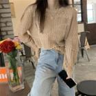 Long-sleeve Knit Top / Camisole