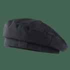 Plain Beret Black - 56cm To 58cm